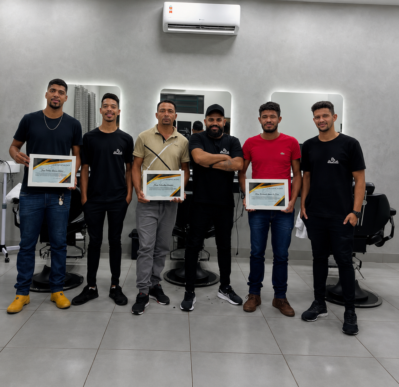 Turma formada na Pipoka Academy